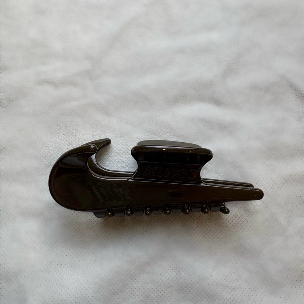 SKIMS Nike Hair Clip - Dark Brown | Limited Edition LA Store - Picture 6 of 6